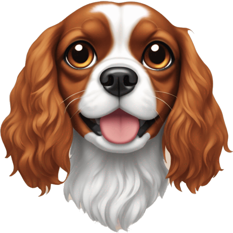 cavalier king charles spaniel  emoji