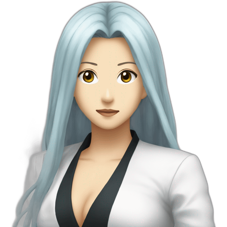 Rangiku Matsumoto in sea emoji