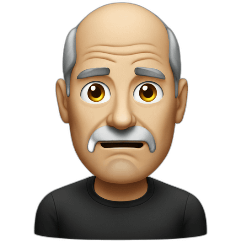 Steve jobs angery emoji