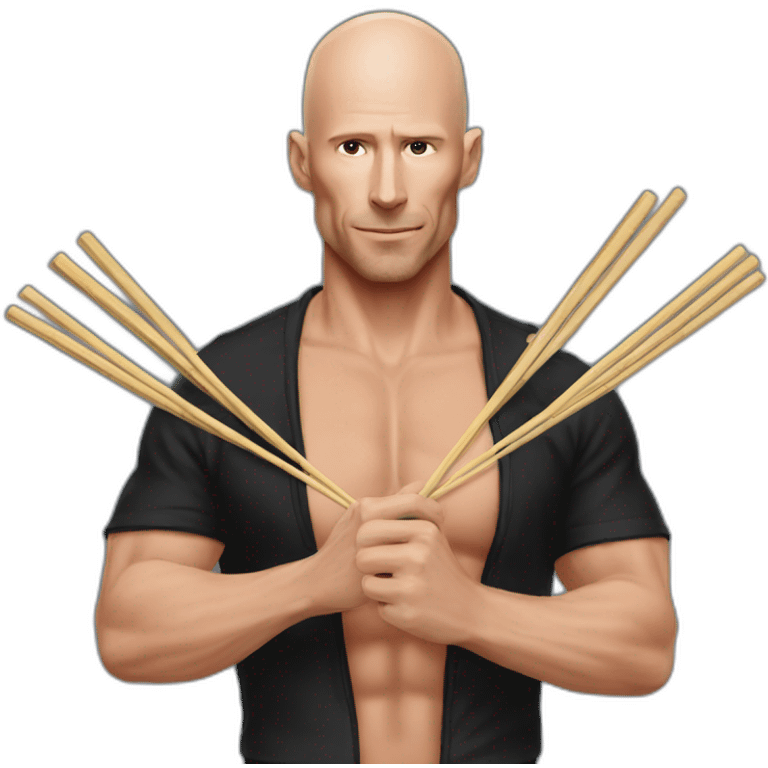 johnny sins holding a Mikado emoji