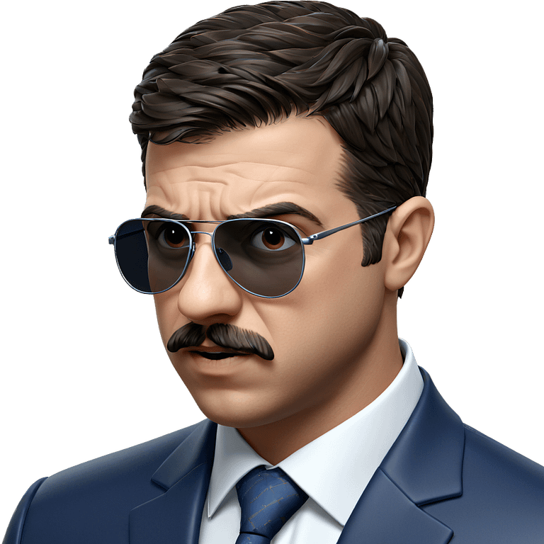 formal portrait of a man emoji