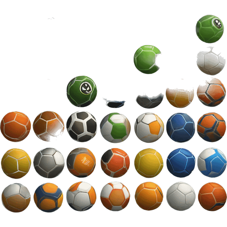 Rocket league ball rank colors emoji