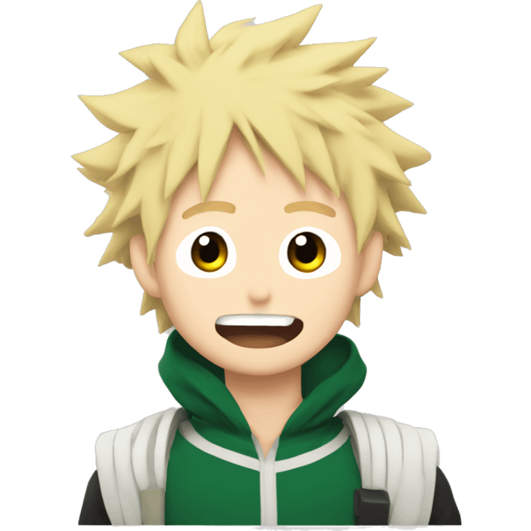 bakugo katsuki from my hero academia emoji