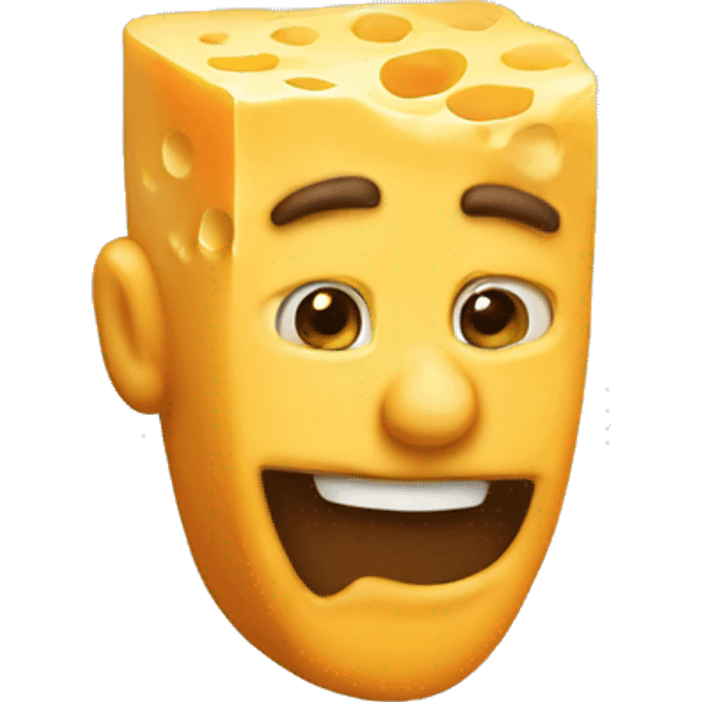 Cheesy knob emoji