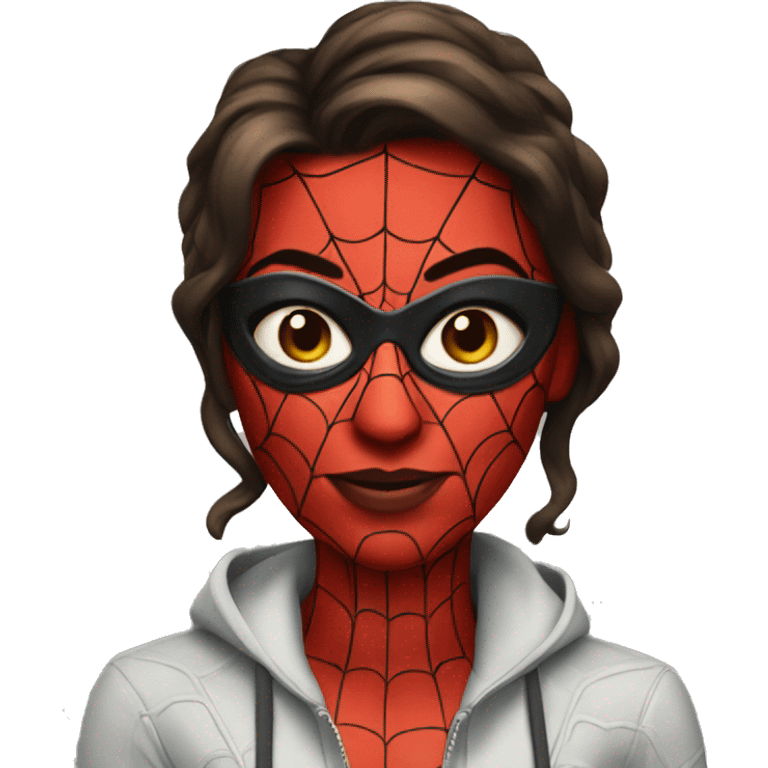 WOMAN SPIDER MAN emoji