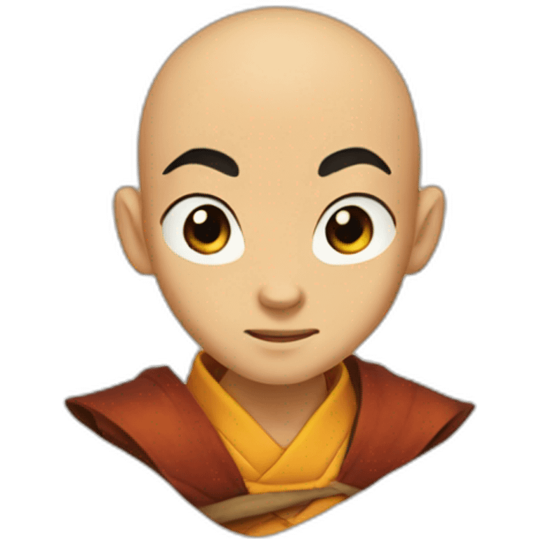 Avatar Aang from The Last Airbender emoji