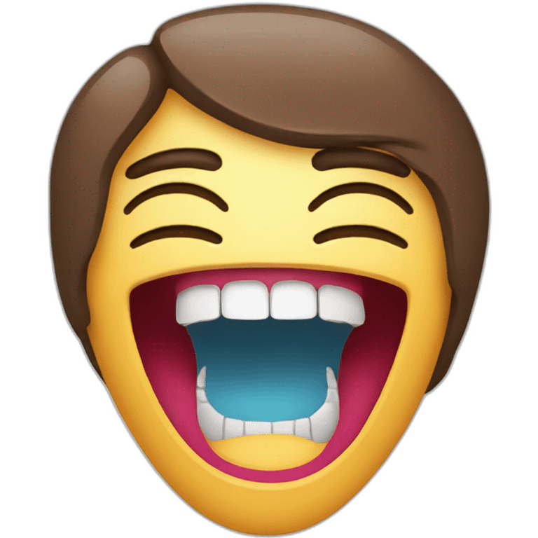 mouth with open zip emoji