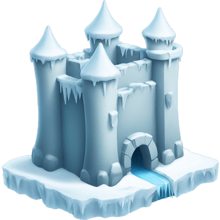 Ice castle emoji