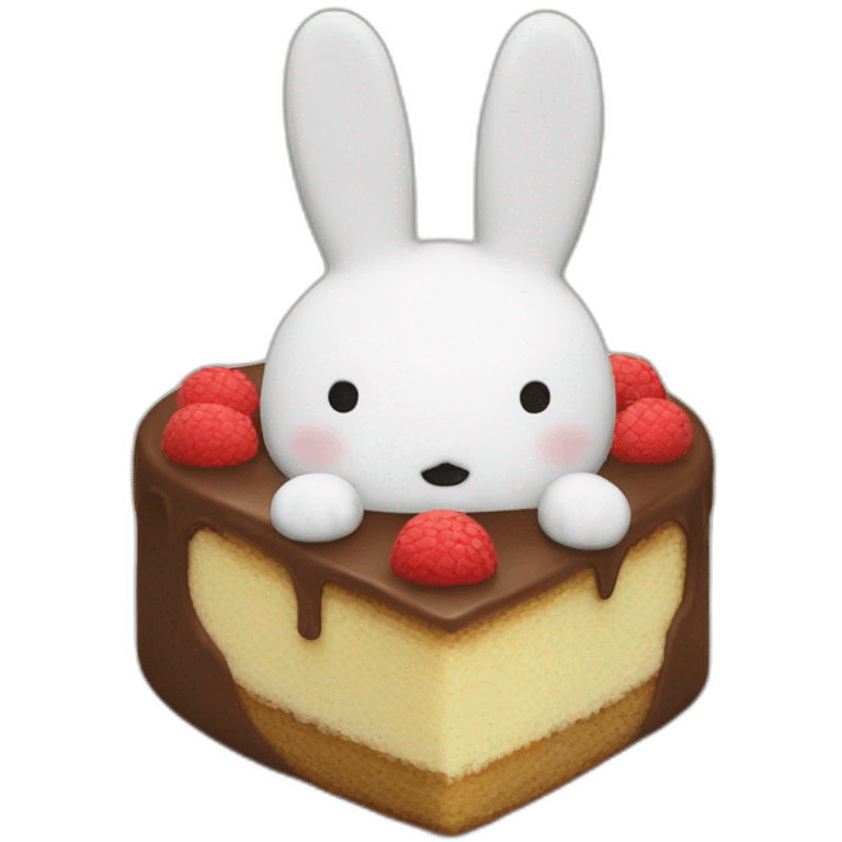 miffy-eating-cake emoji