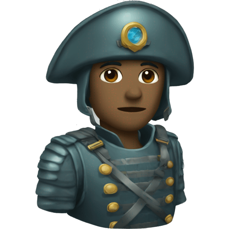 dolphin soldier emoji