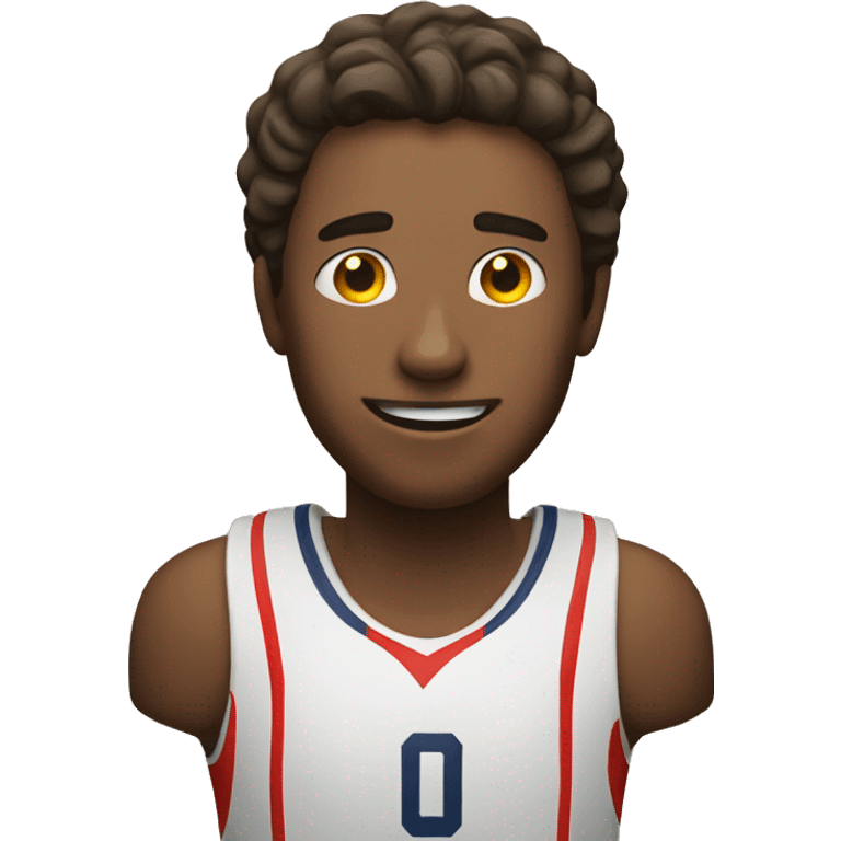 basketball player and News emoji