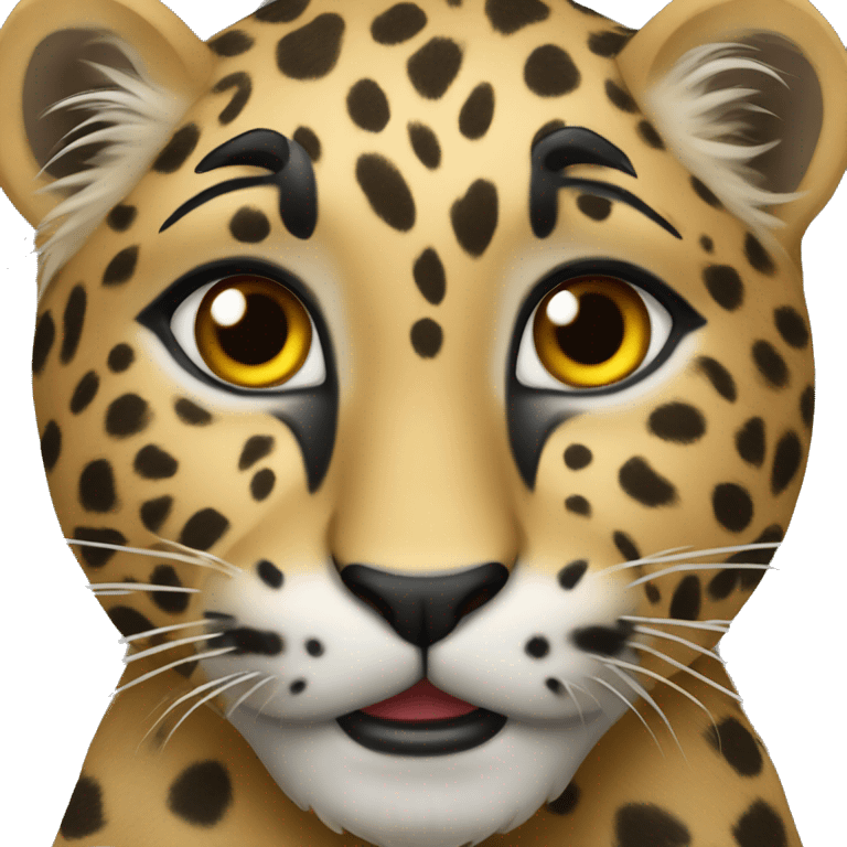 Cuore leopardato emoji