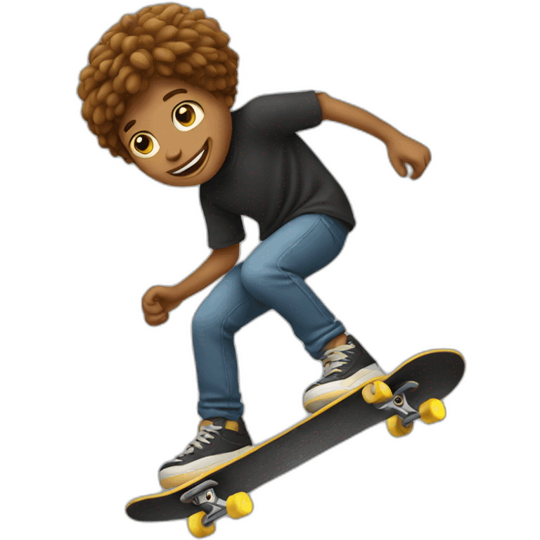 Skateboarding emoji