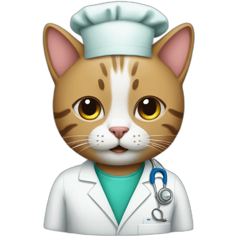 cat surgeon emoji