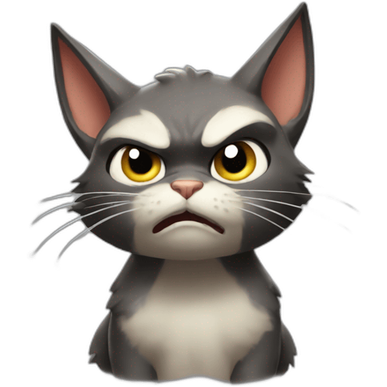 palico looking really angry emoji