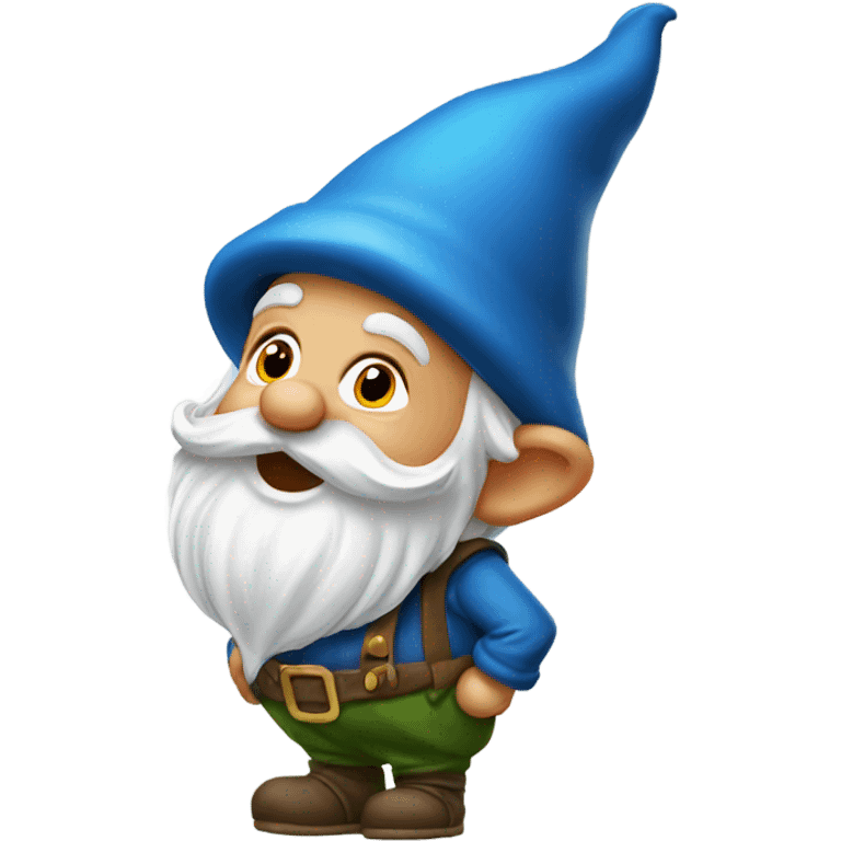 Gnome farting emoji