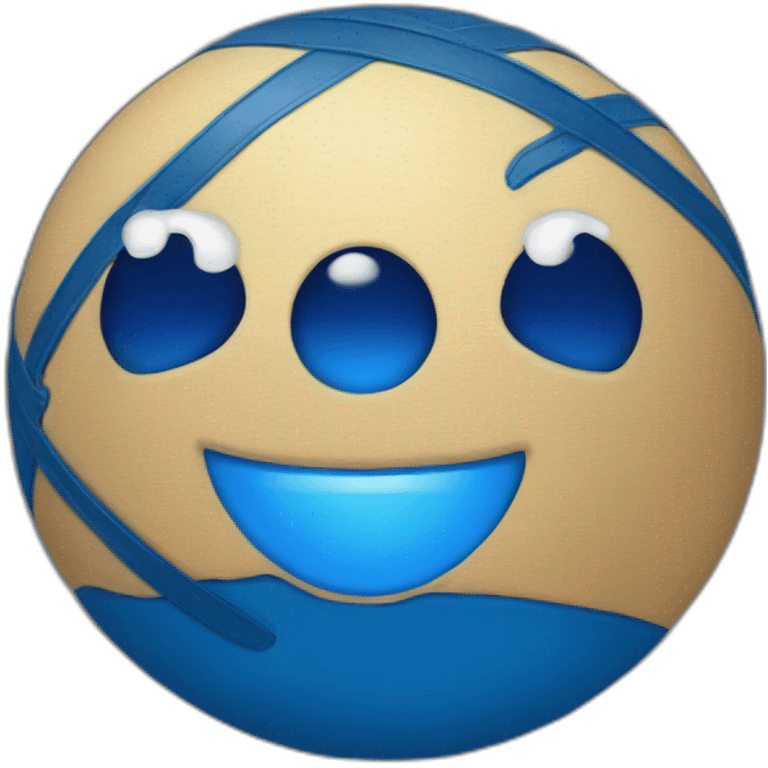 blue ball emoji