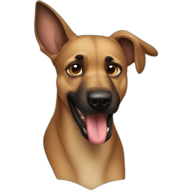 Dog malinois bite emoji