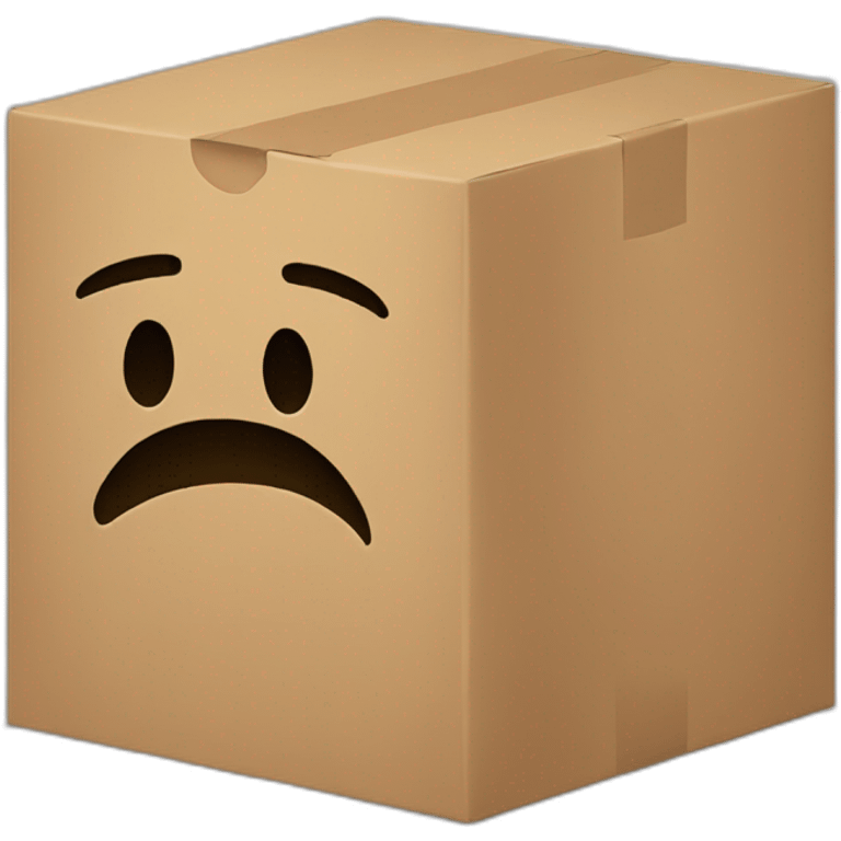 sad empty box emoji