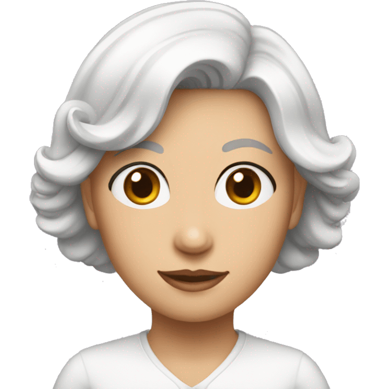 GRANDMOTRHER WHITE emoji