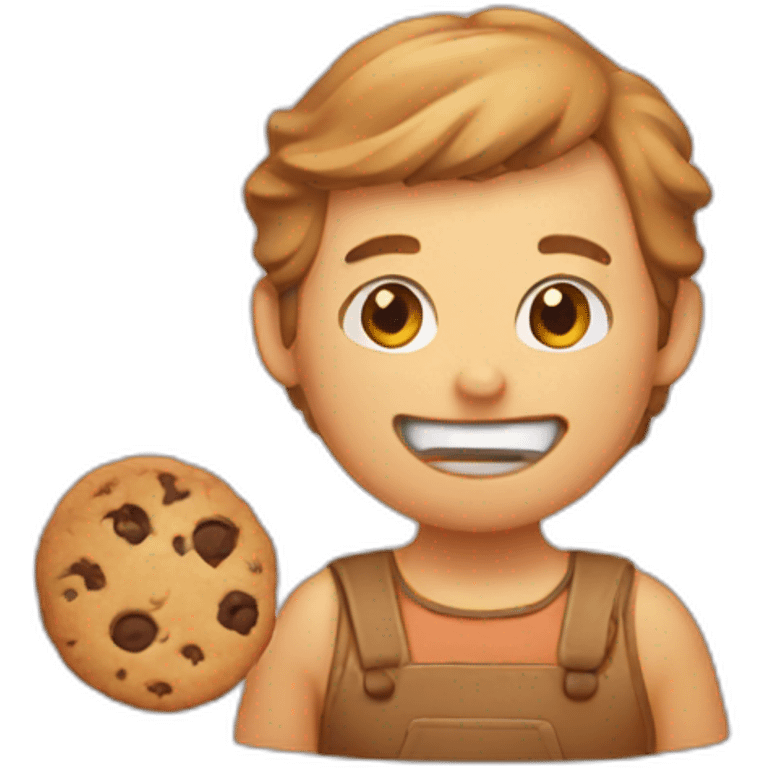 cookie making emoji