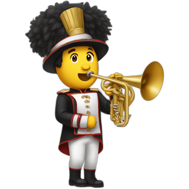 baratone player in a marching band emoji