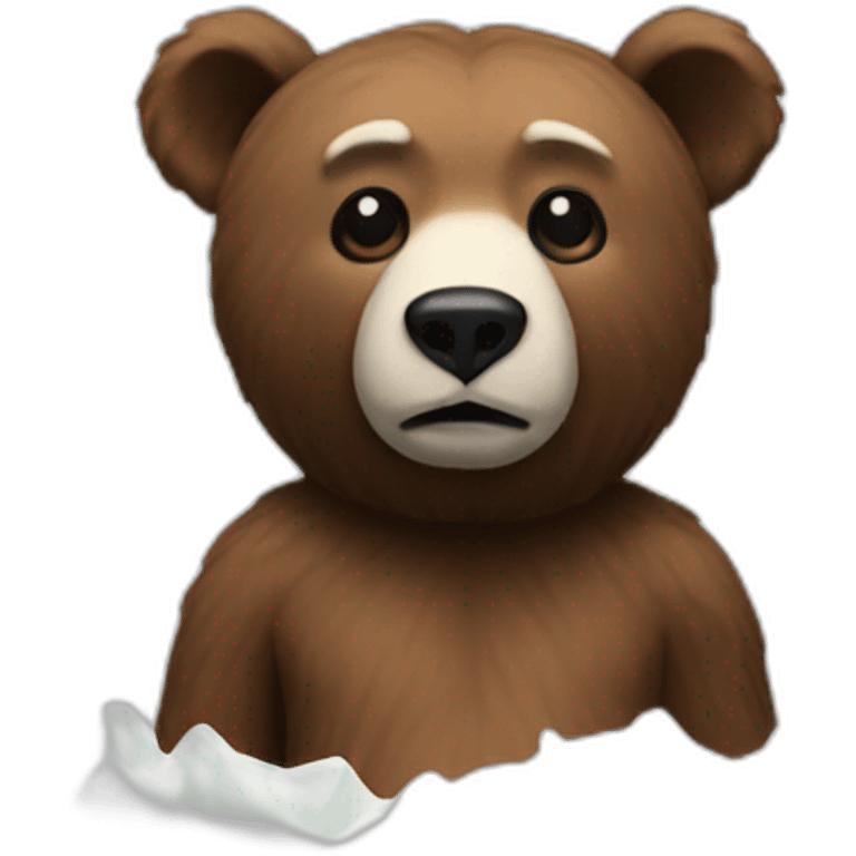 cocaine bear emoji