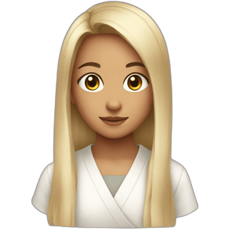 Young miko emoji