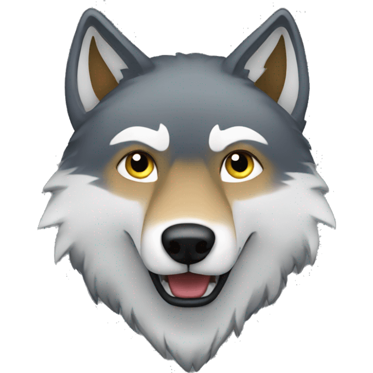 alpha wolf emoji