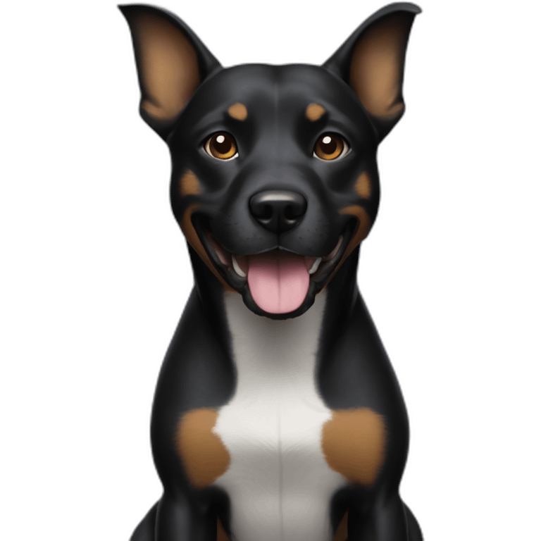 star war black moon dog smile emoji