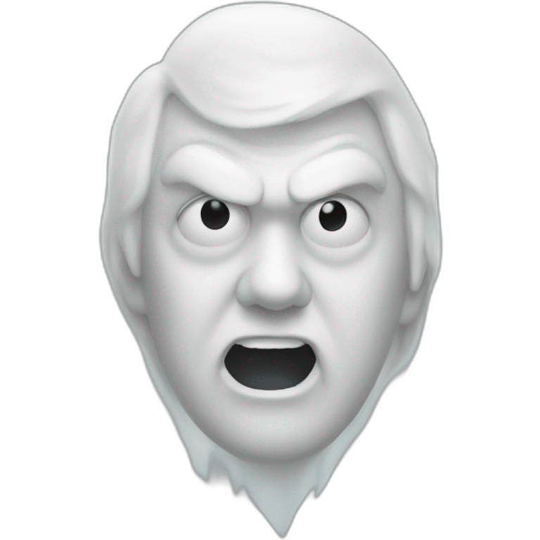 A Ghost of trump emoji