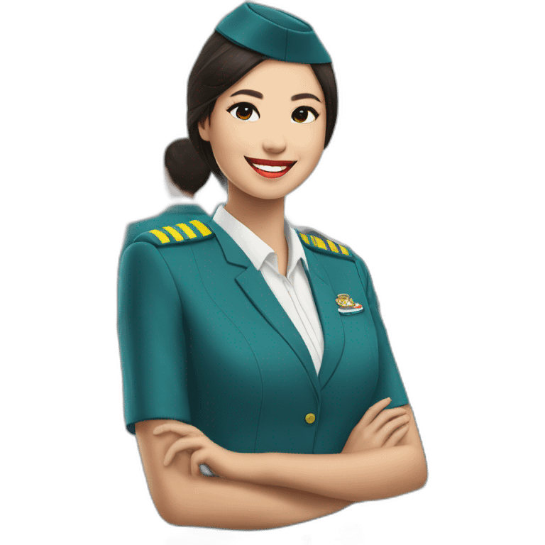 garuda indonesia cabin crew emoji