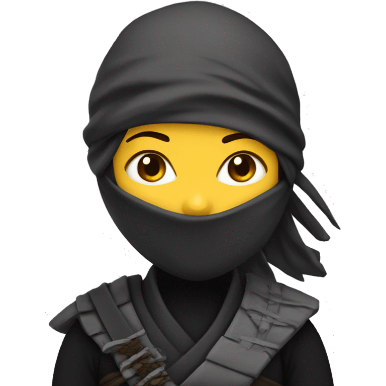 Ninja mujer emoji