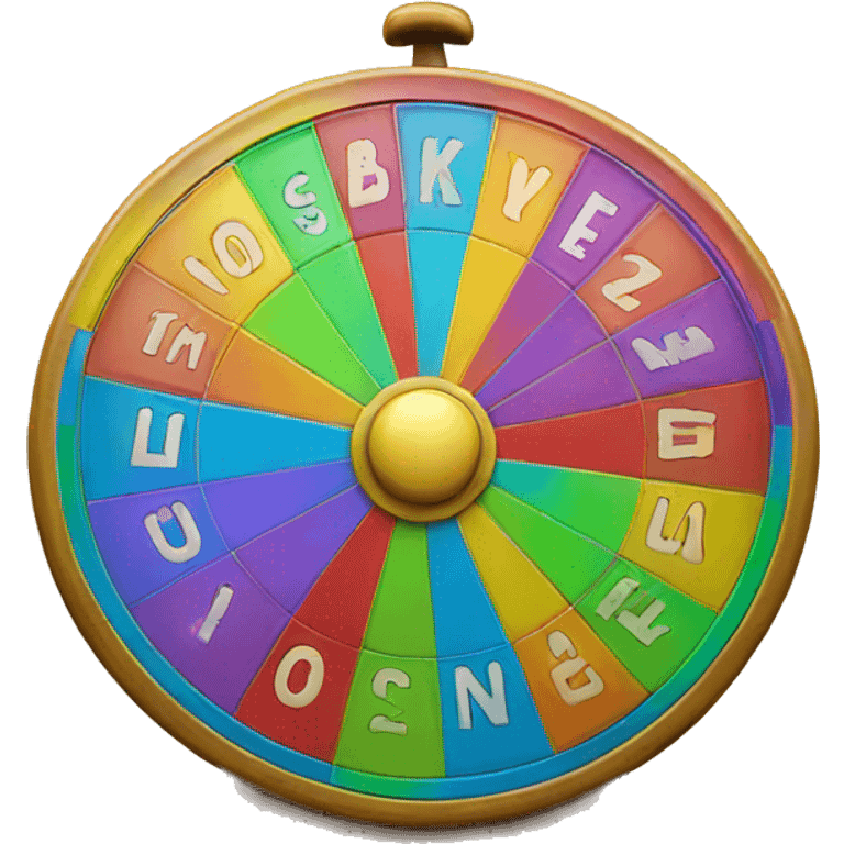 prize wheel emoji