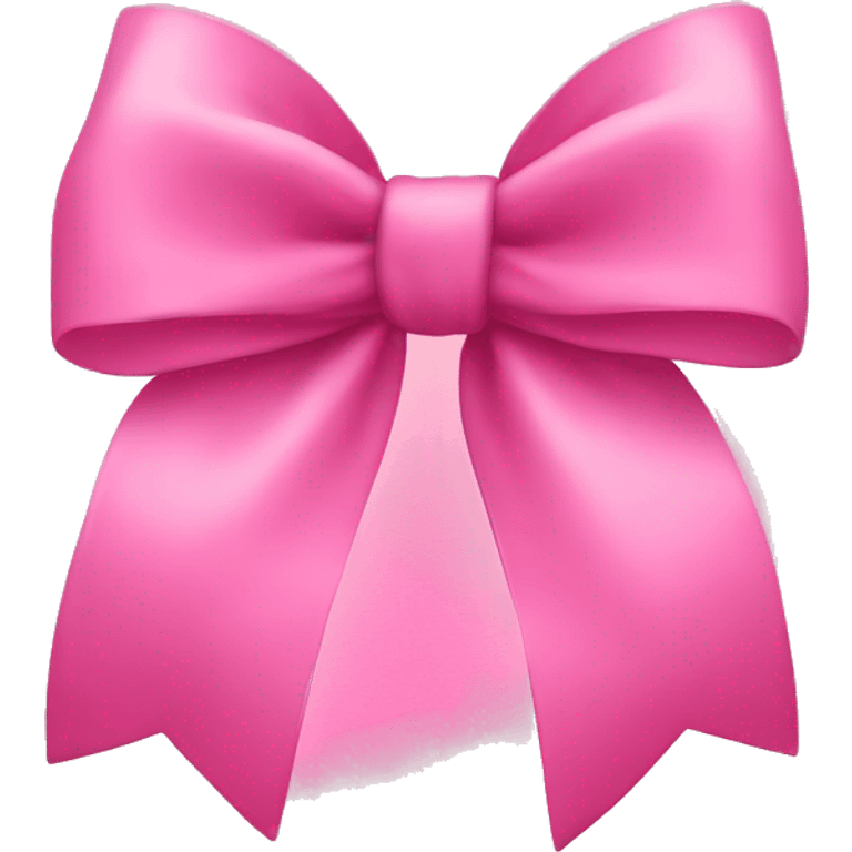 Pink bow emoji