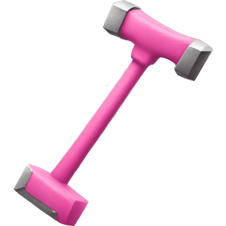 pink hammer emoji