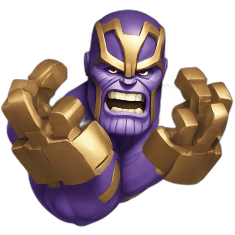 Thanos snapping  emoji