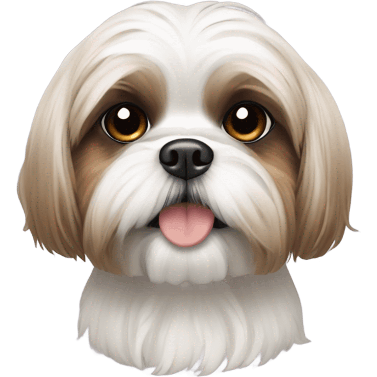 Dog shih tzu emoji