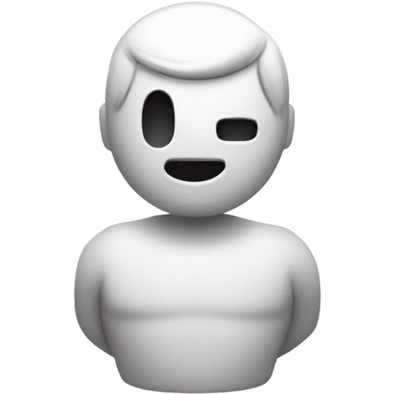 Moño blanco  emoji