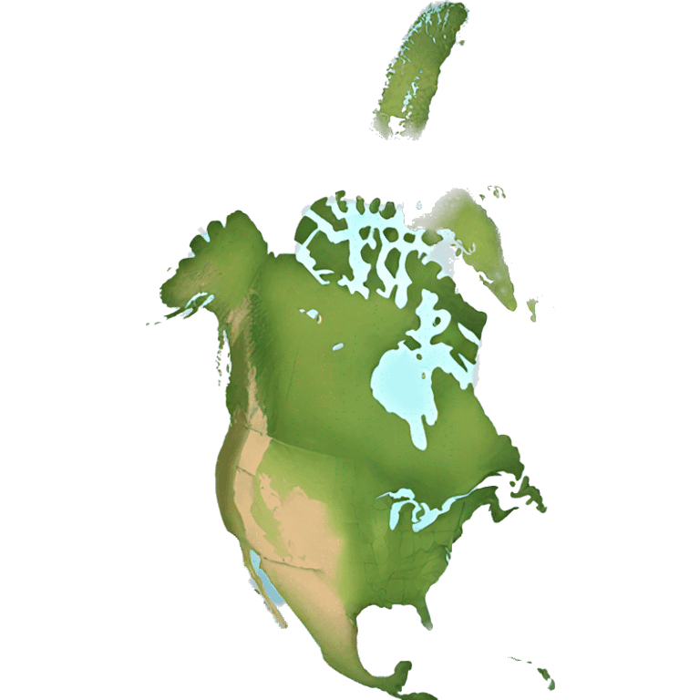 north american continent emoji