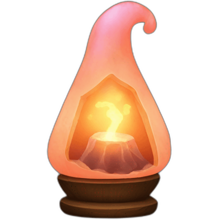 Spooky salt lamp emoji