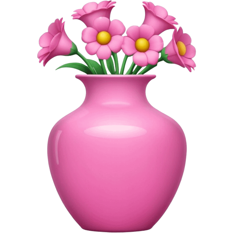 Vaso rosa  emoji