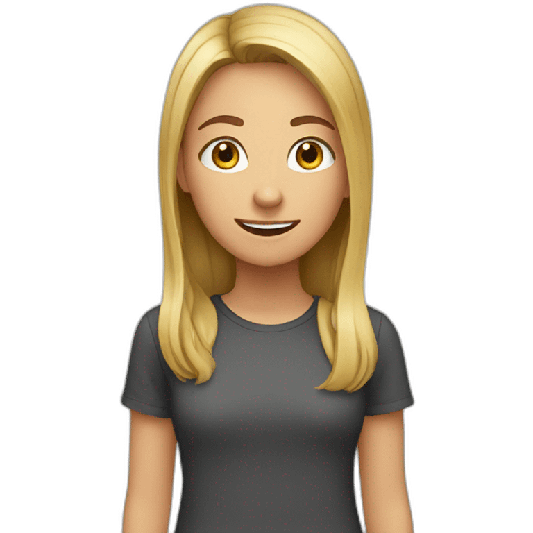 teen speaking english emoji