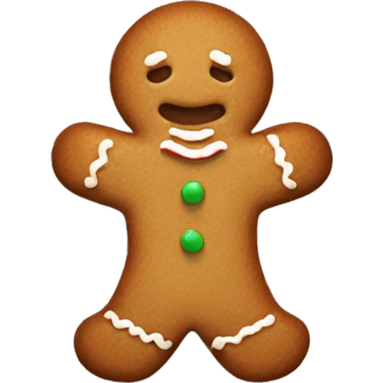 gingerbread cookie emoji