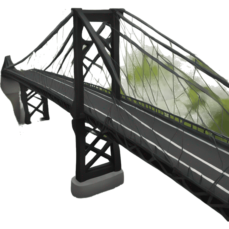 black bridge emoji