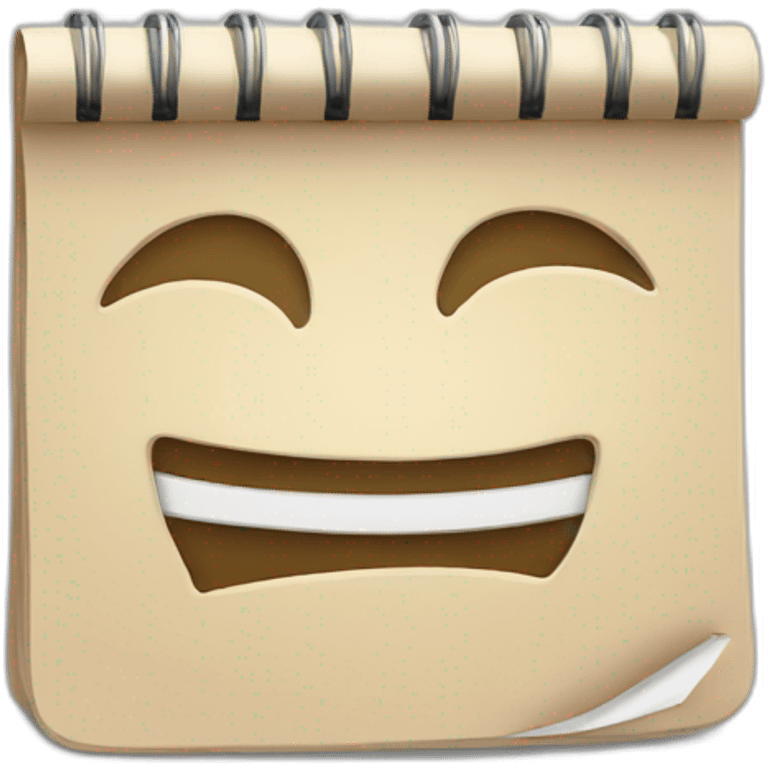 notepad emoji