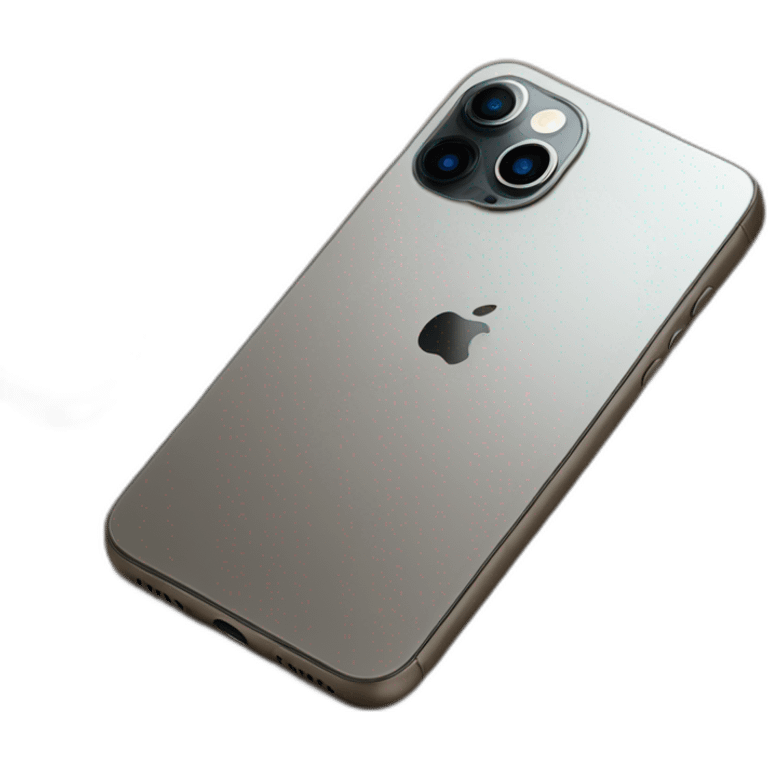 iPhone 15 Pro Max in Natural Titanium emoji