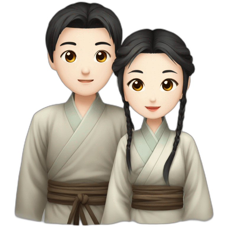 wei wuxian boy couple - mo dao zu shi emoji