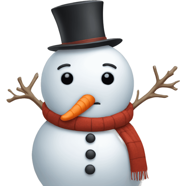 Snowman emoji