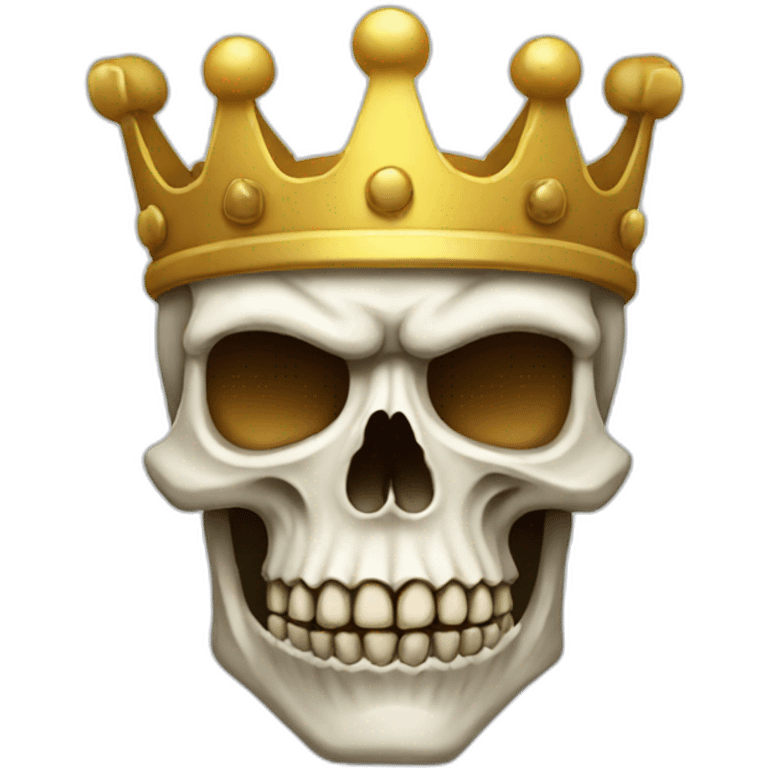 King skull emoji